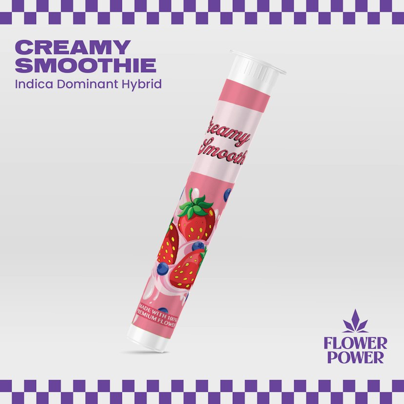 Flower Power Preroll | Creamy Smoothie