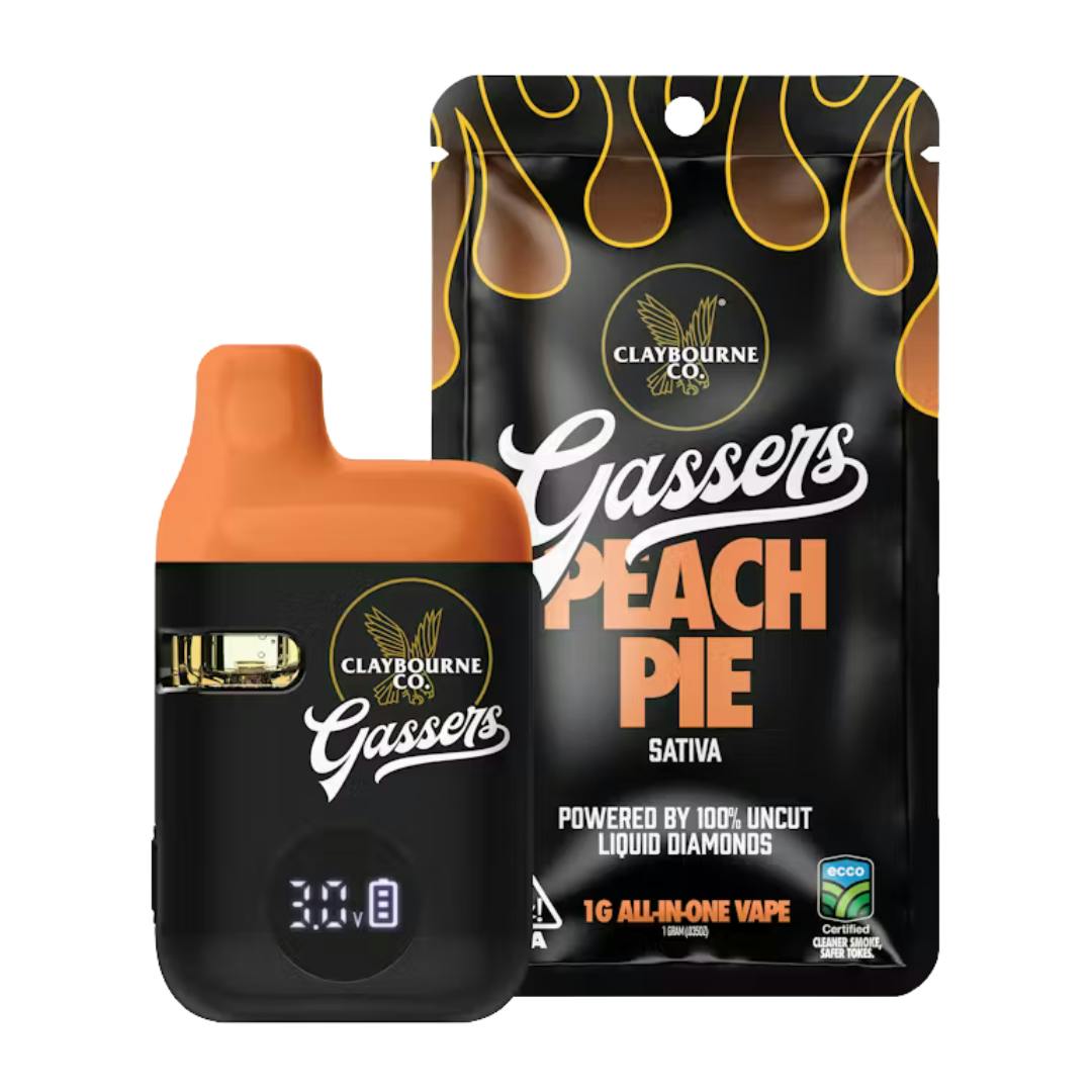 PEACH PIE GASSERS LIQUID DIMONDS ALL-IN-ONE