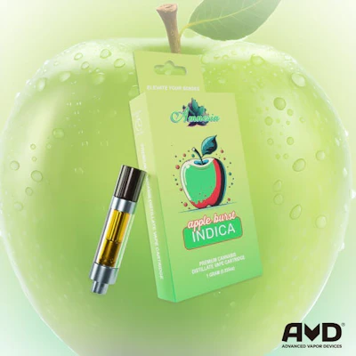 Amnesia - 1g Cart - Apple Burst