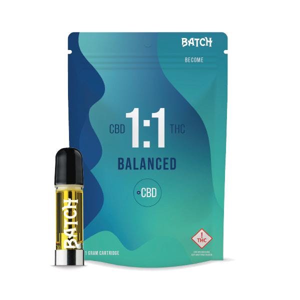 Photo of Become – Cartridge – Balanced 1:1 (THC:CBD)