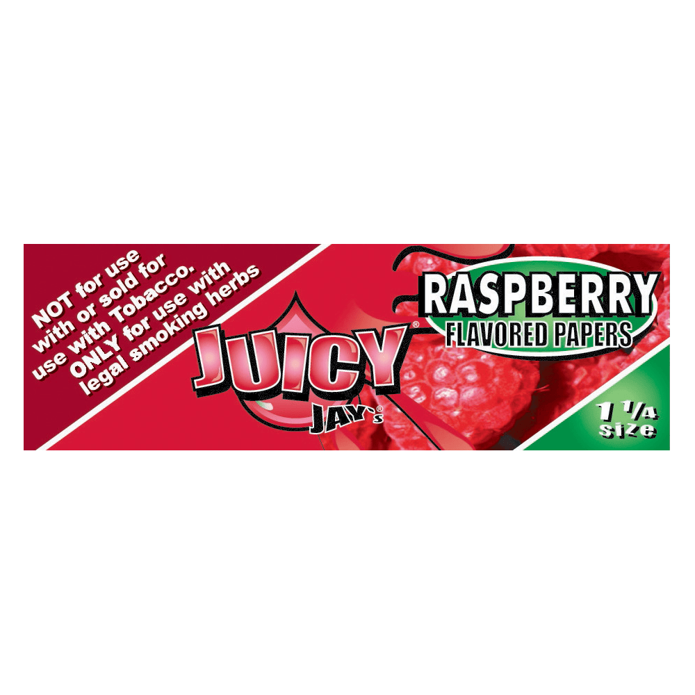 Juicy Jay's Flavored Rolling Papers - Raspberry (1¼