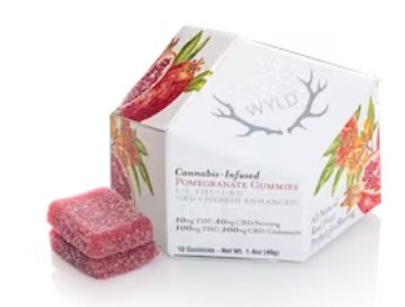 WYLD Pomegranate 1: ummies 100mg