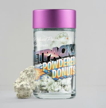 Jetpacks Concrete Shoes 3.5g Powdered Donuts Infused Flower