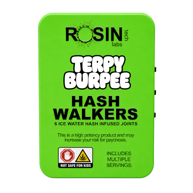 Rosin Tech Labs Hash Walkers Terpy Burpee 6pk/3g (hybrid, infused)