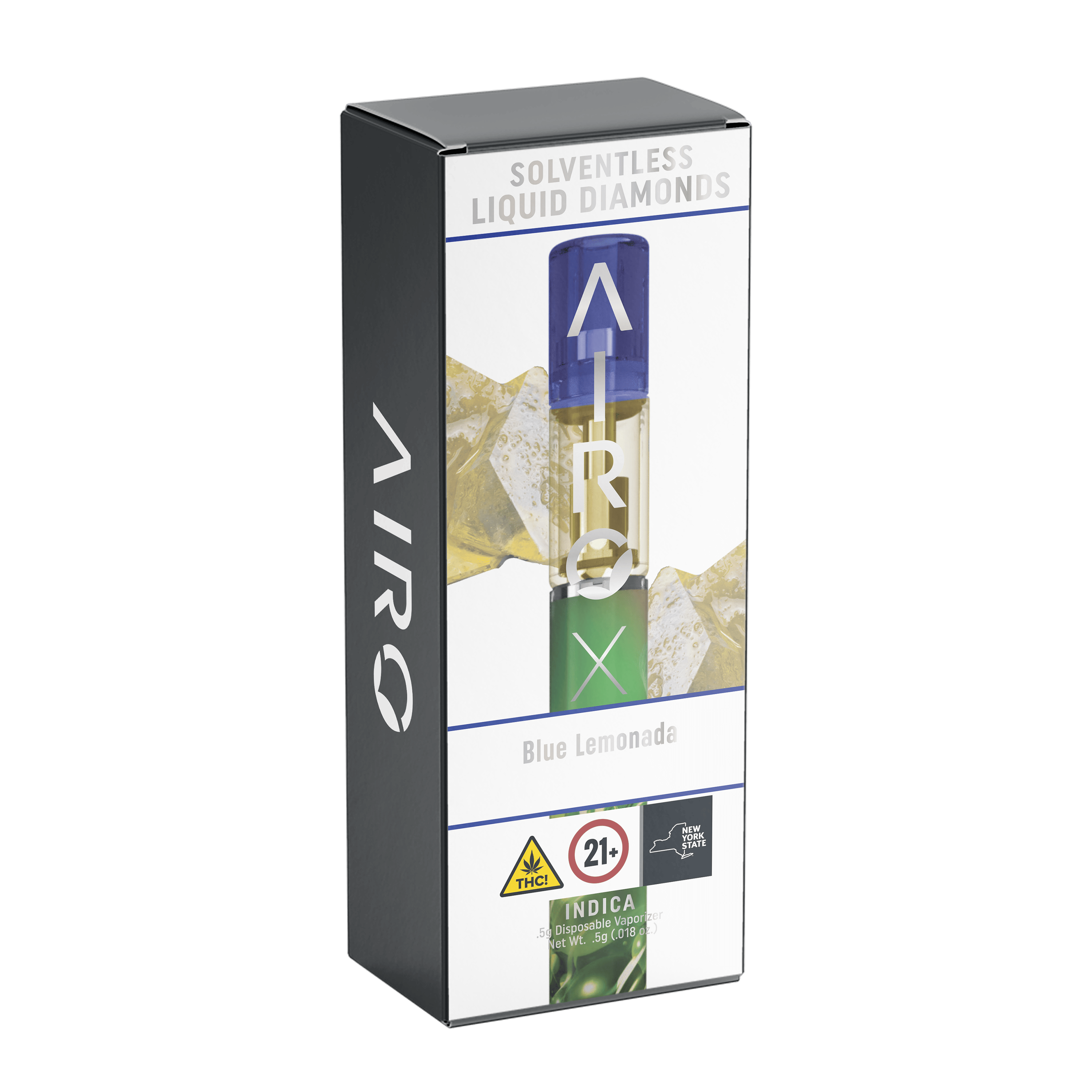 Airo - Blue Lemonade Solventless Liquid Diamonds Disposable Vape by Airo