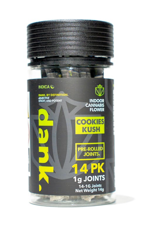 Cookies Kush | 14 Pack 1g Pre rolls | Indica | Dank