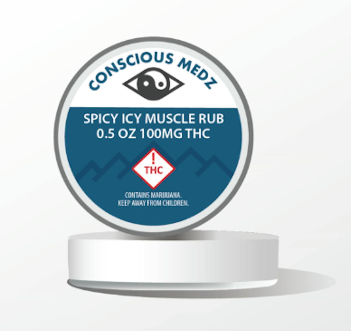 Photo of Conscious Medz – Spicy Icy Muscle Rub 100mg
