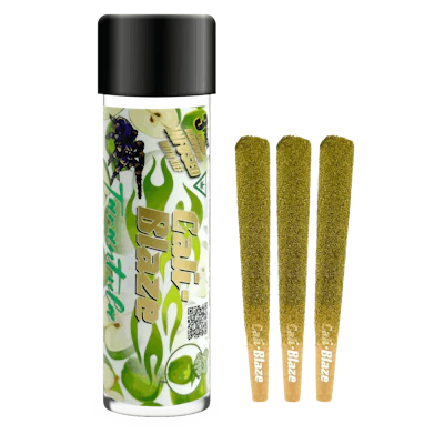 Green Apple Tarantula 3-Pack | 3g - PRE_ROLLS by Cali-Blaze at King of Budz