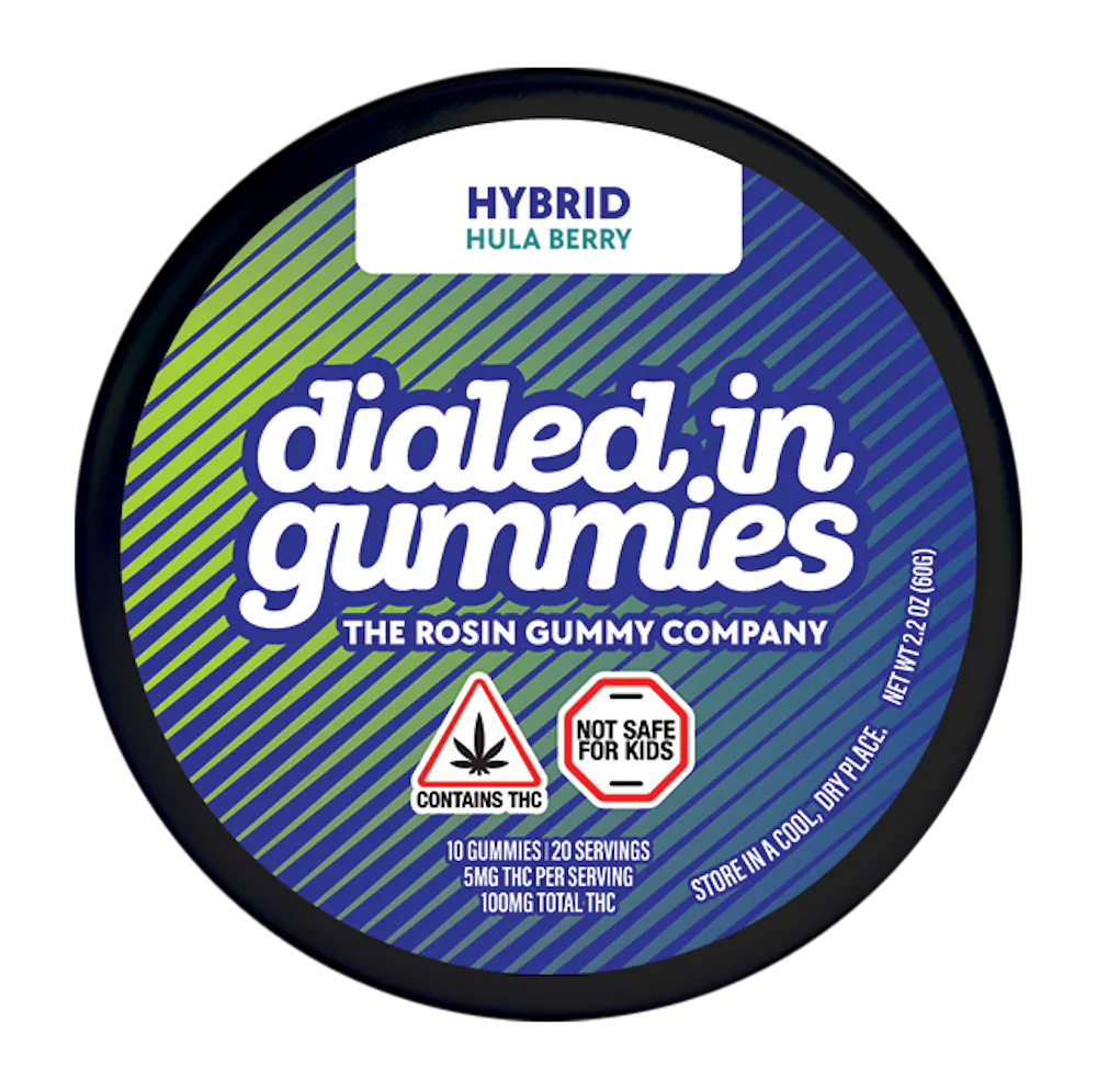 Product Hula Berry - Rosin Gummy Sample - 10MG