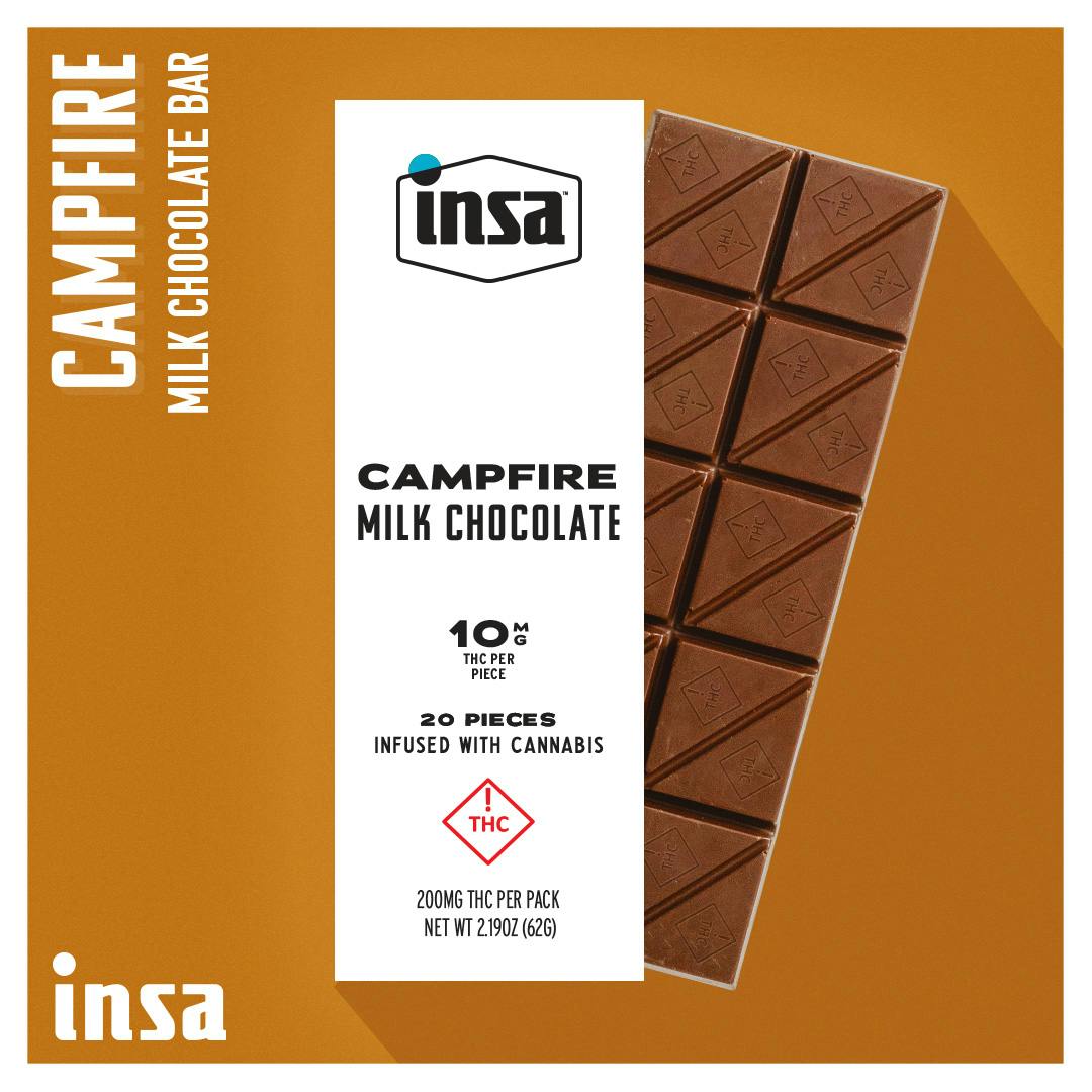 Chocolates - Campfire Milk Chocolate Bar - 200mg