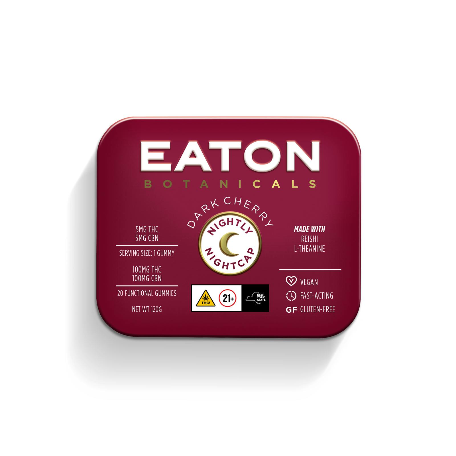 Eaton Botanical | Nightly Nightcap | Dark Cherry 5mg