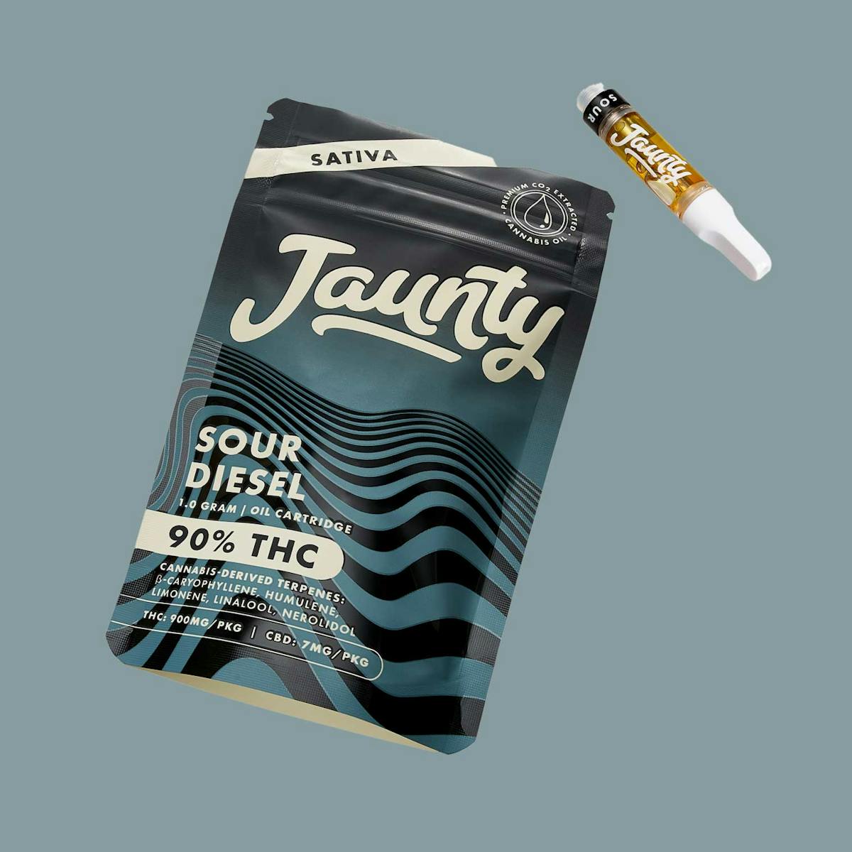 Image of Jaunty: Sour Diesel – 1g Cartrdige