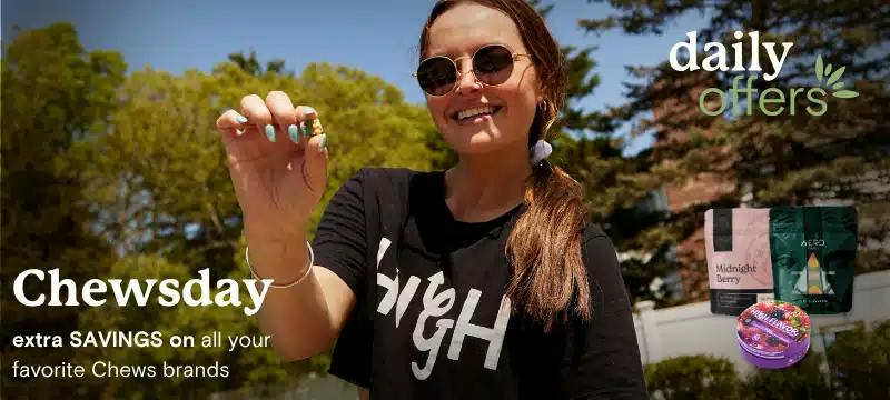 Save on High Flavor Gummies on Chewsdays!