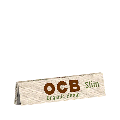 OCB Organic Hemp Rolling Papers –  Slim [32 leaves]-active