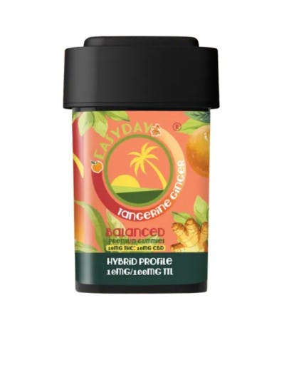 Tangerine Ginger 10mg THC/CBD (1:1) 10-pk-0