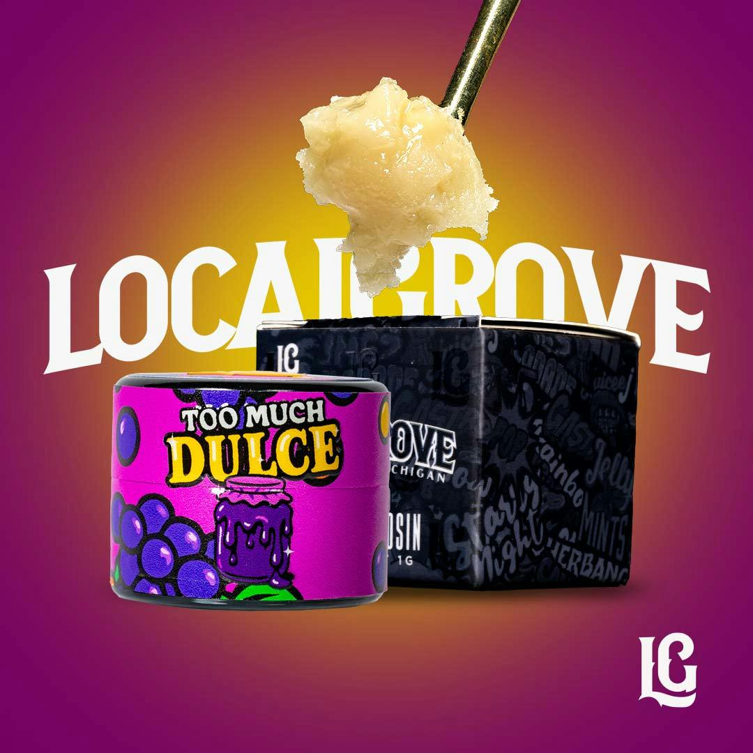 Local Grove - Live Hash Rosin - - **TOO MUCH DOLCE**