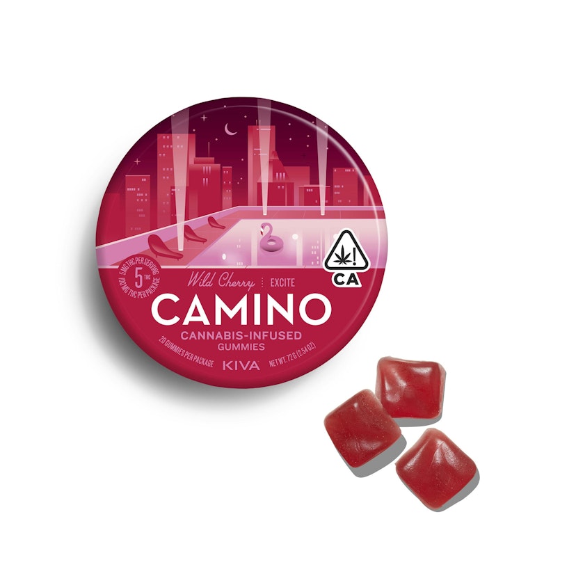Camino - Wild Cherry CBC 50mg/CBG:50mg 200mg Gummies