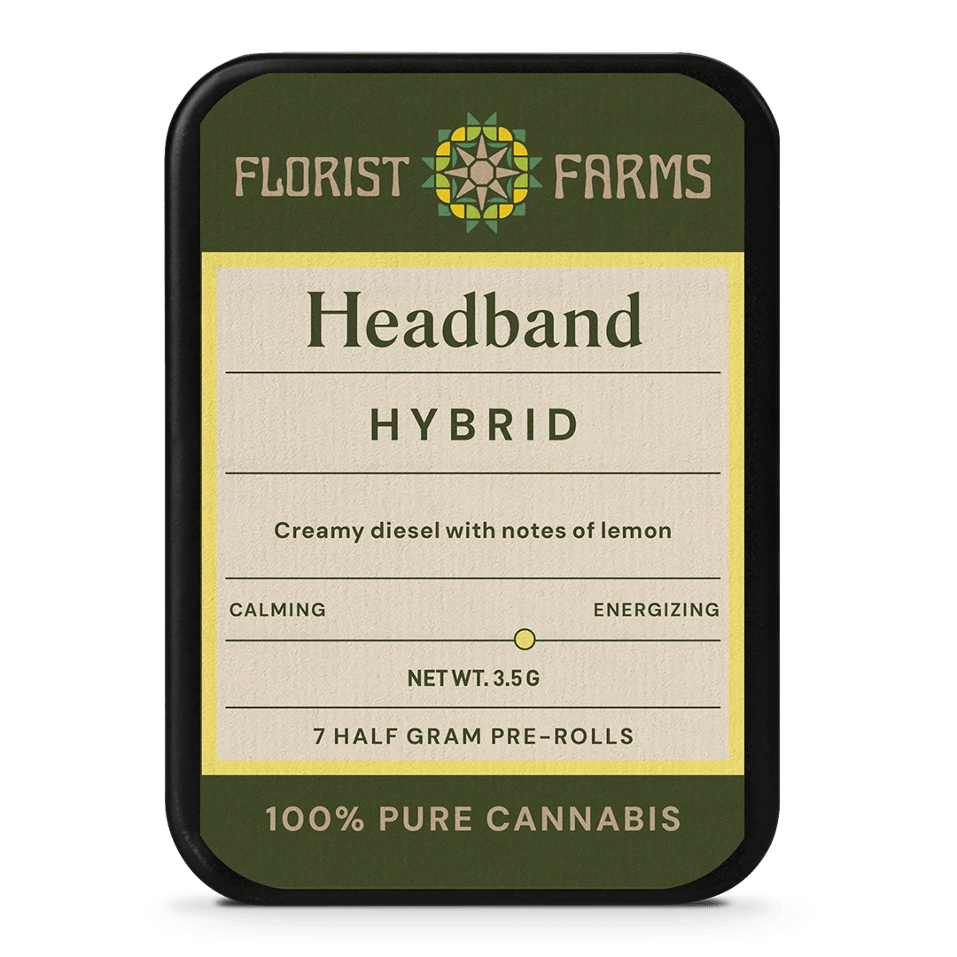 Florist Farms - 7 Pack .5g Prerolls - Headband