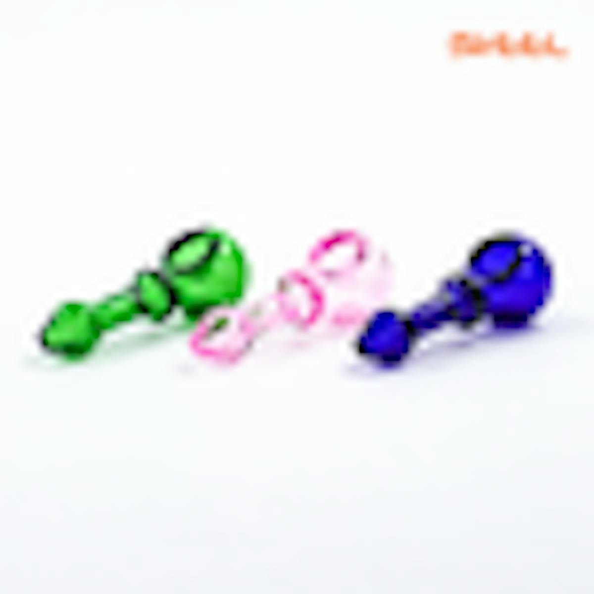Image of Assorted Colors | 4.5″ Glass Spoon Pipe | SirEEL