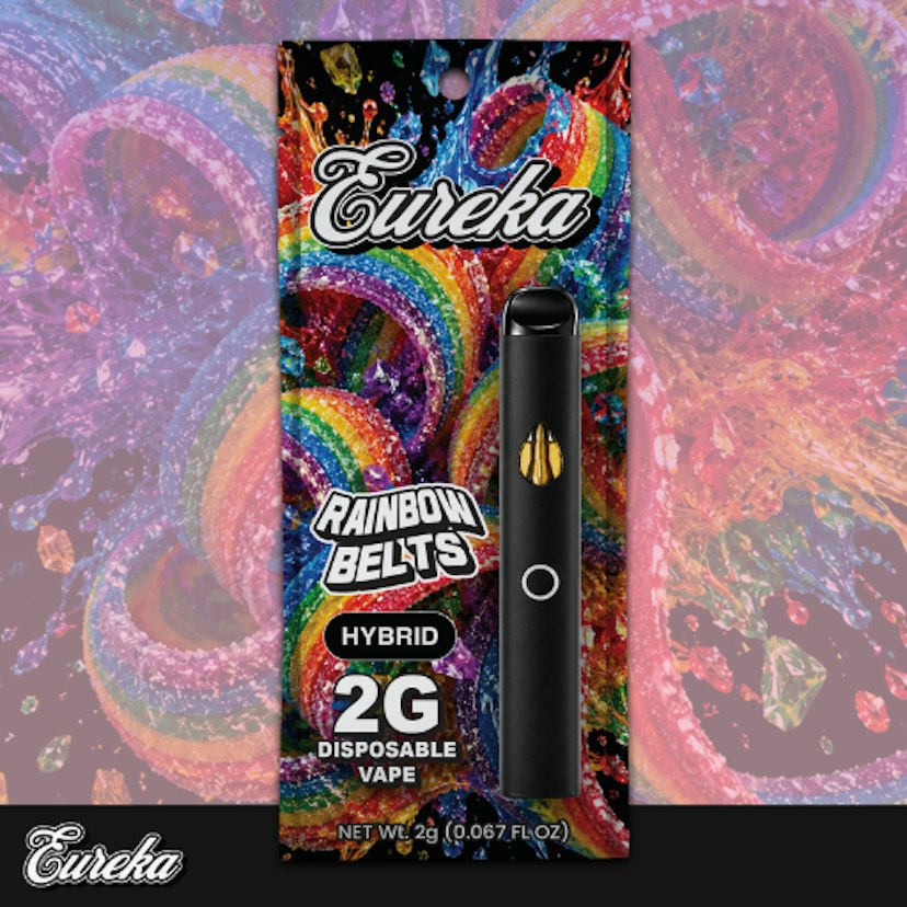 Eureka | 2g Disposable | Rainbow Belts