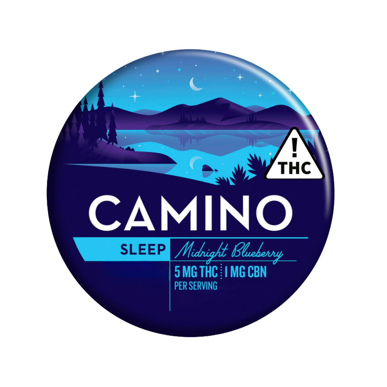 Camino Midnight Blueberry 100mg THC/CBN 20mg