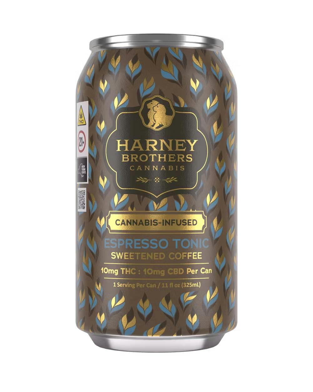 Product Harney Brothers Cannabis - Espresso Tonic - 11oz - 10mg - Beverage