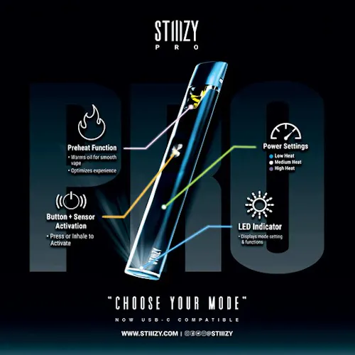 Stiiizy Pro Battery Kit – Blue-1