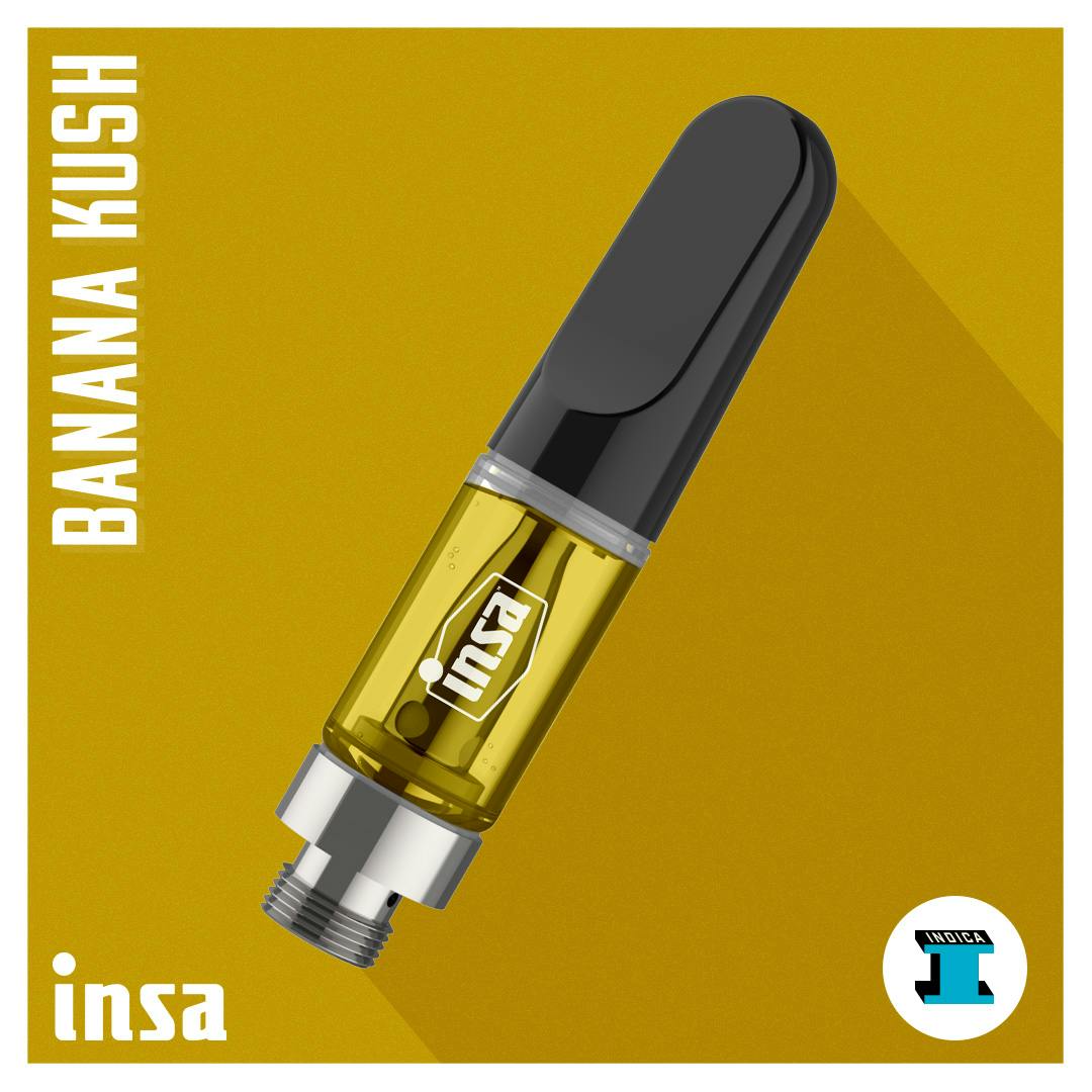Buy Insa Cartridge - Banana Kush for Sale - INSA MA Dispensary