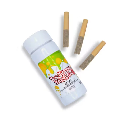 Ice Kream Hash - 3-Pack .5g Rosin Infused Prerolls - Neon Puffer