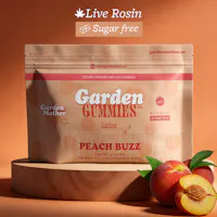 Product Garden Mother - Peach Buzz Live Rosin Garden Gummies (100mg 20pk)
