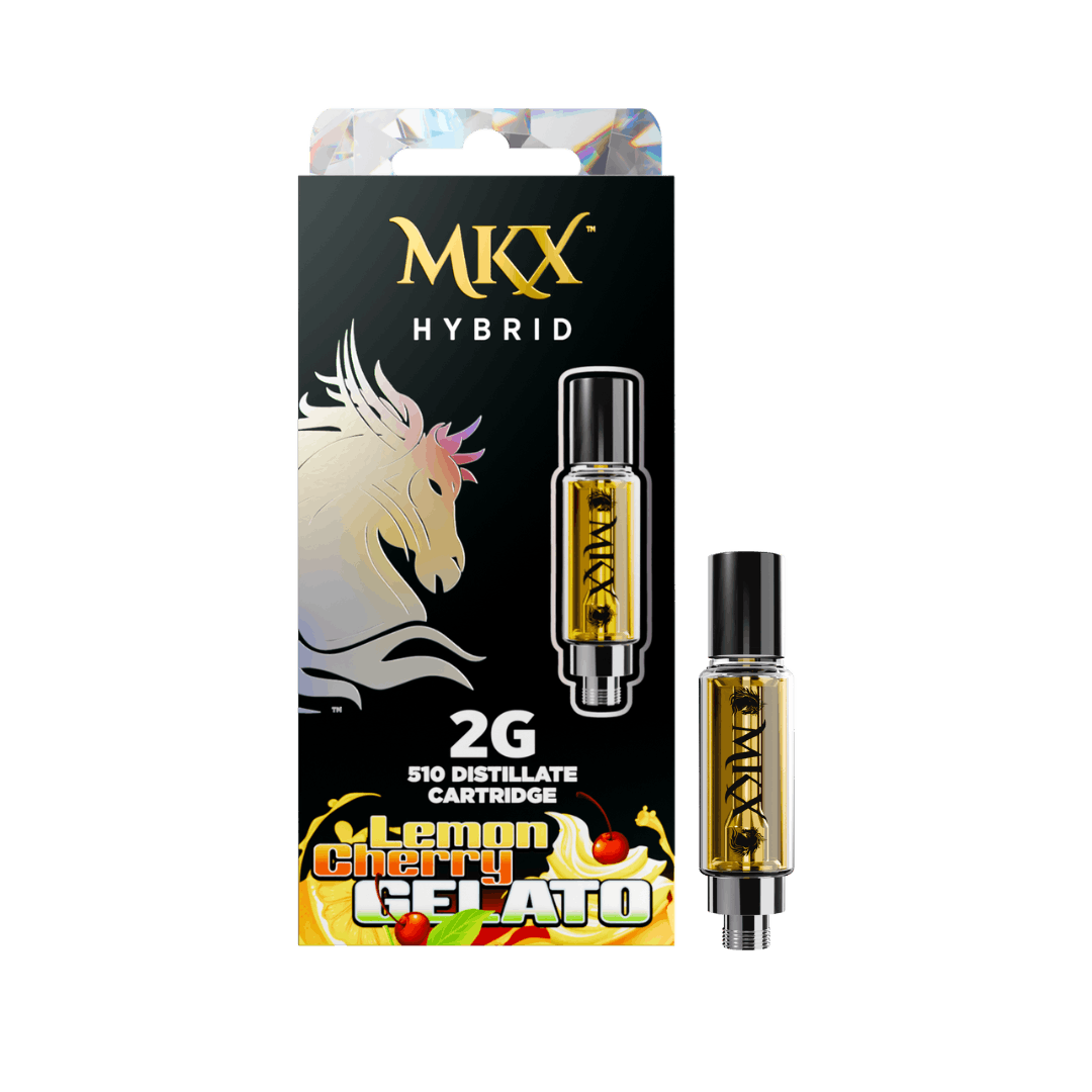 MKX 2 Gram 510 Thread Carts - Lemon Cherry Gelato 2g 510 Thread - Hybrid