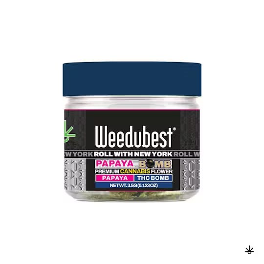 Weedubest | Papaya Bomb | 3.5g | Flower