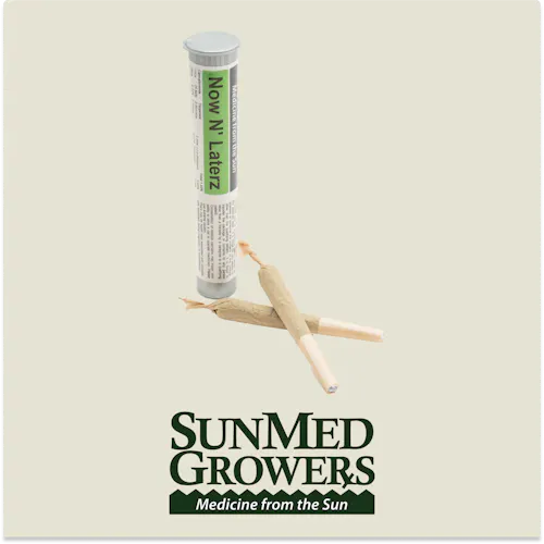 SunMed Now N Laterz Pre-Rolls 0.5g x 2pk-1