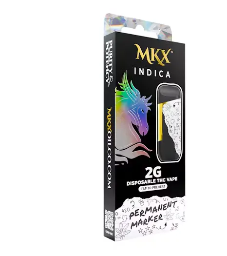 MKX - Disposable 2g - Permanent Marker - Indica | Timber Cannabis Co.