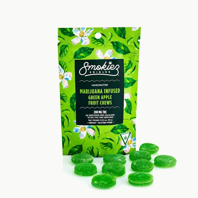Smokiez | 200mg Gummies | Green Apple