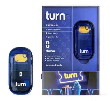 Turn | Budbuster Blue-Retrovision | Disposable Vapes | 2g