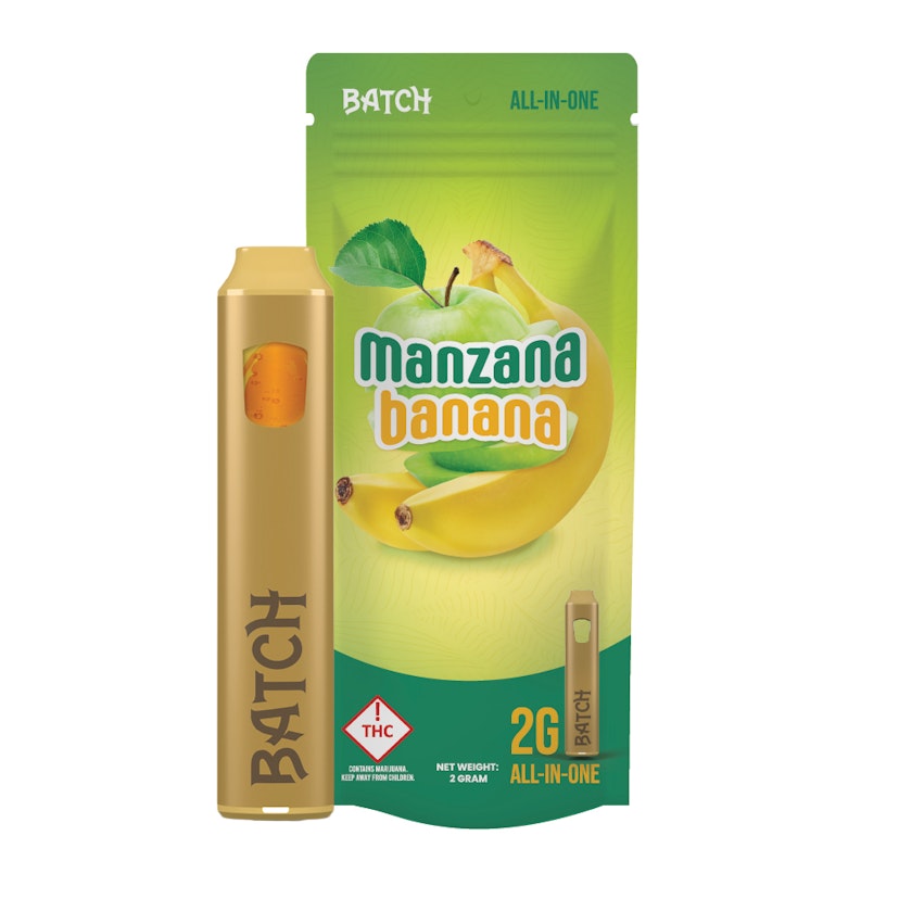Batch | AIO | Flavors Manzana Banana | 2 g