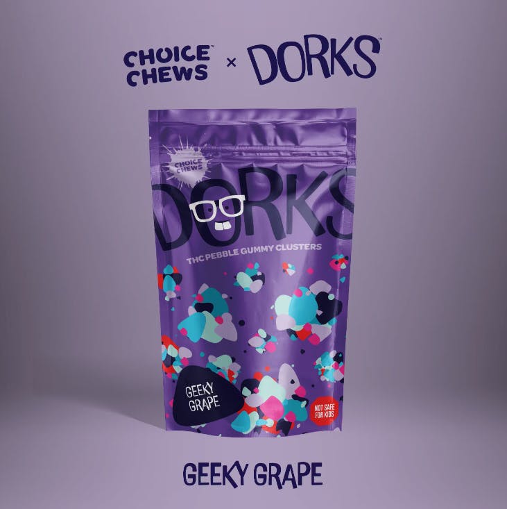 Product: CHOICE DORKS | GEEKY GRAPE | 200MG | INDICA