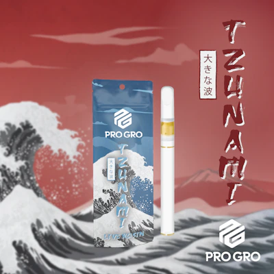 Tzunami 0.5g Live Rosin Disposable - DISPOSABLES by Pro Gro at King of Budz