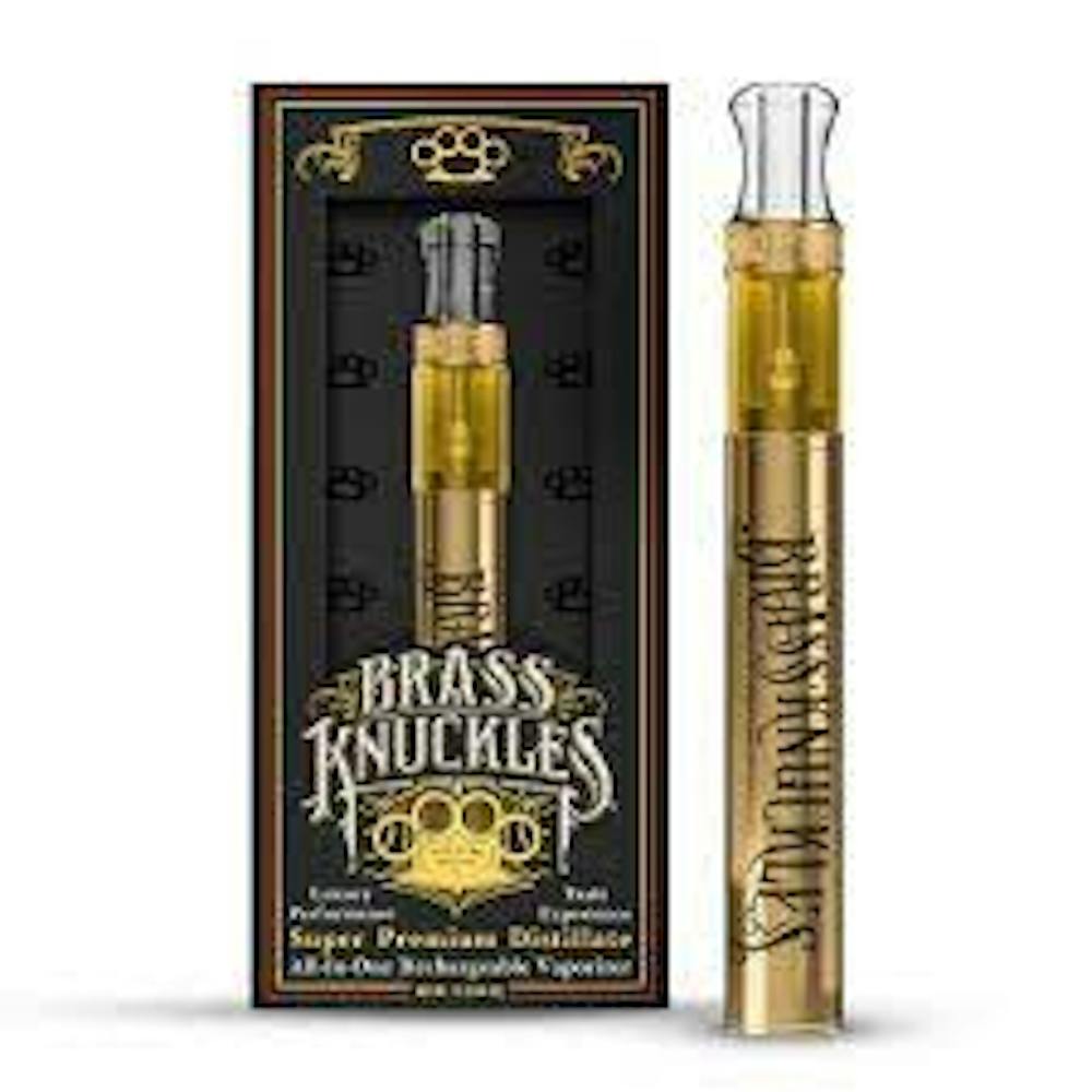 Product Disposable | Strawberry Cough (S/H) Brass Knuckles