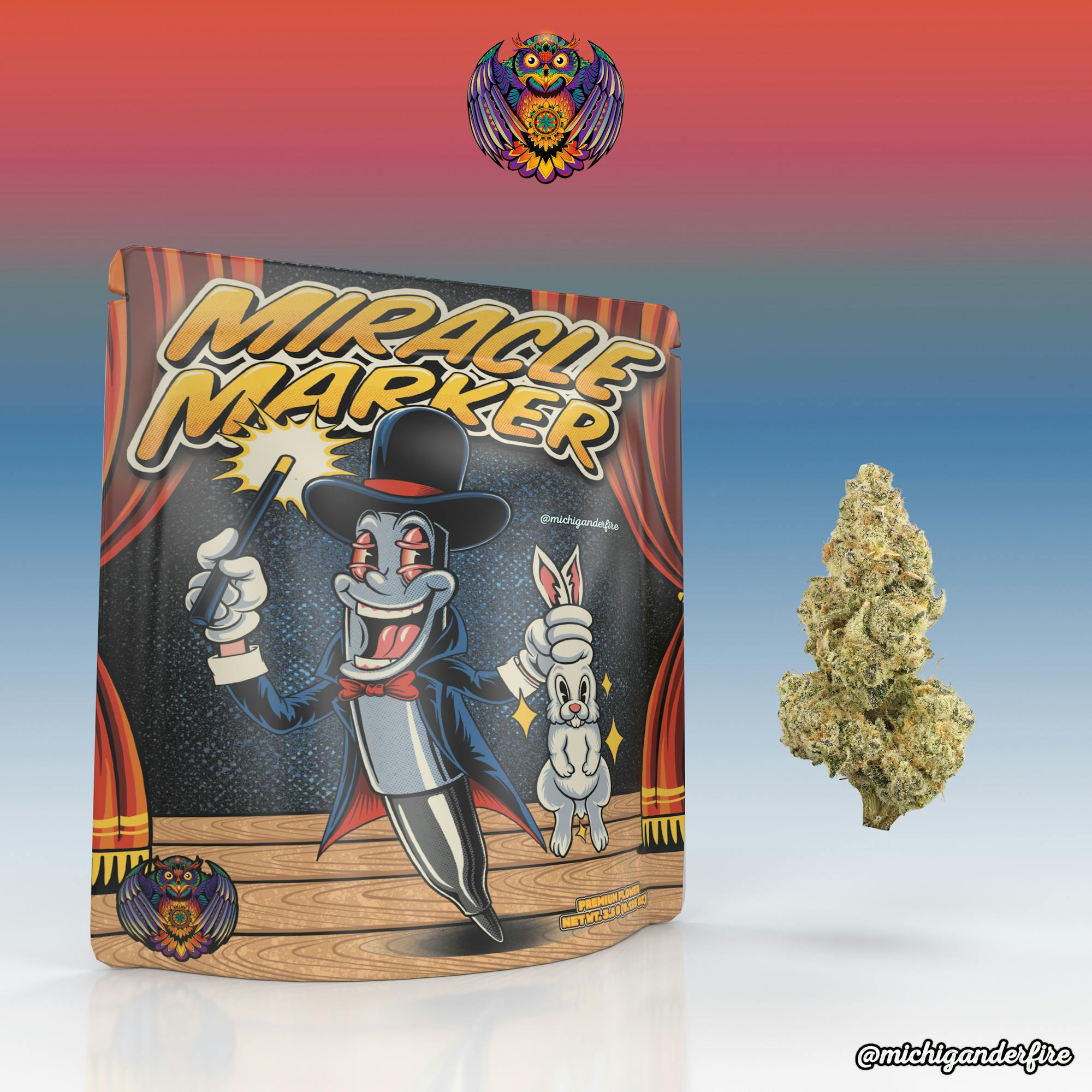Michigander Fire - 3.5g Prepack - Miracle Marker