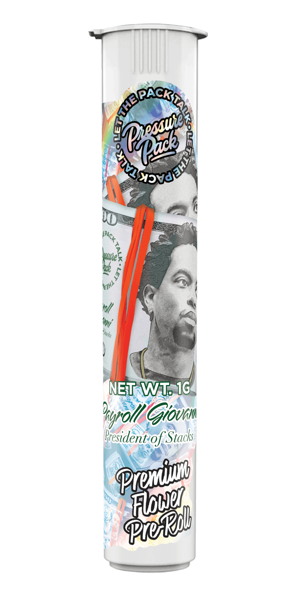 Pressure Pack x Payroll Giovanni - 1g Preroll - Fat Stacks