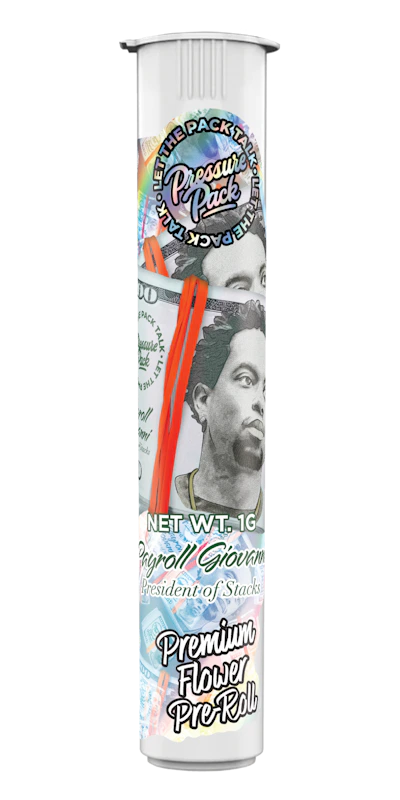 Pressure Pack x Payroll Giovanni - 1g Preroll - Fat Stacks