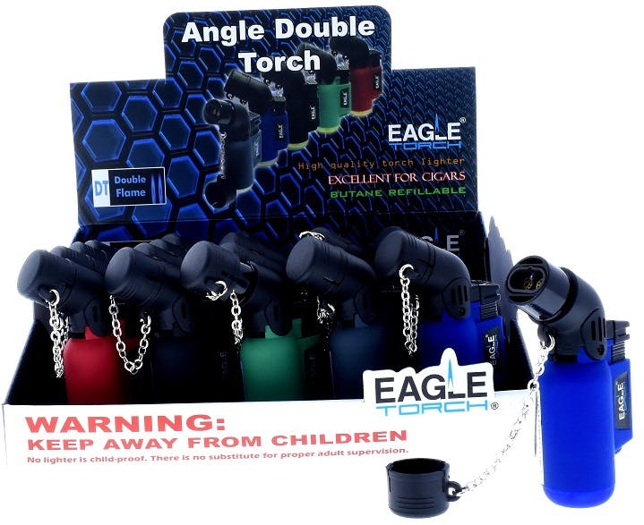 Product Eagle Torch - Angle Double Torch - Assorted Colors