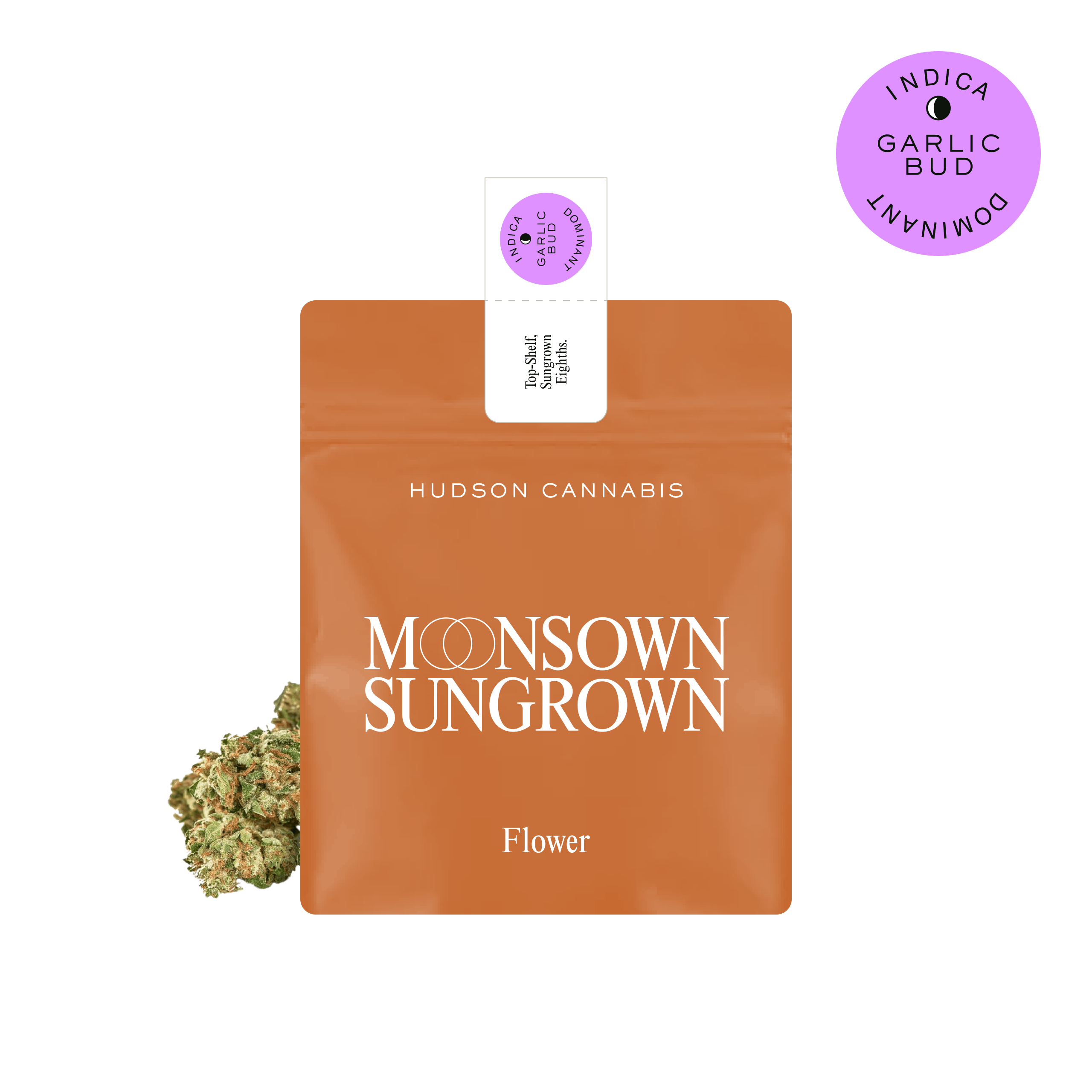 Hudson Cannabis | 3.5G Flower | GARLIC BUD