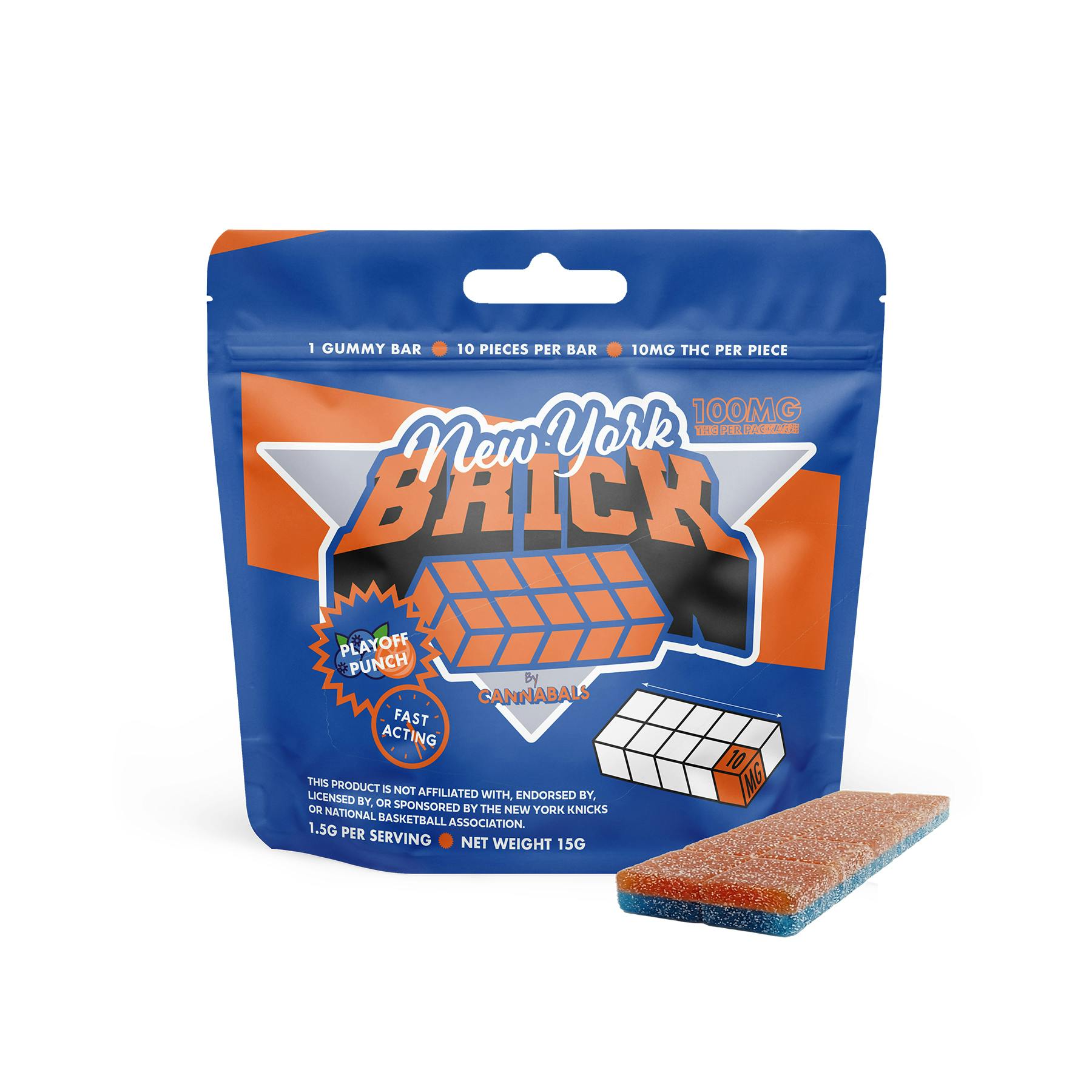Product Cannabals - Playoff Punch Brick - 100mg