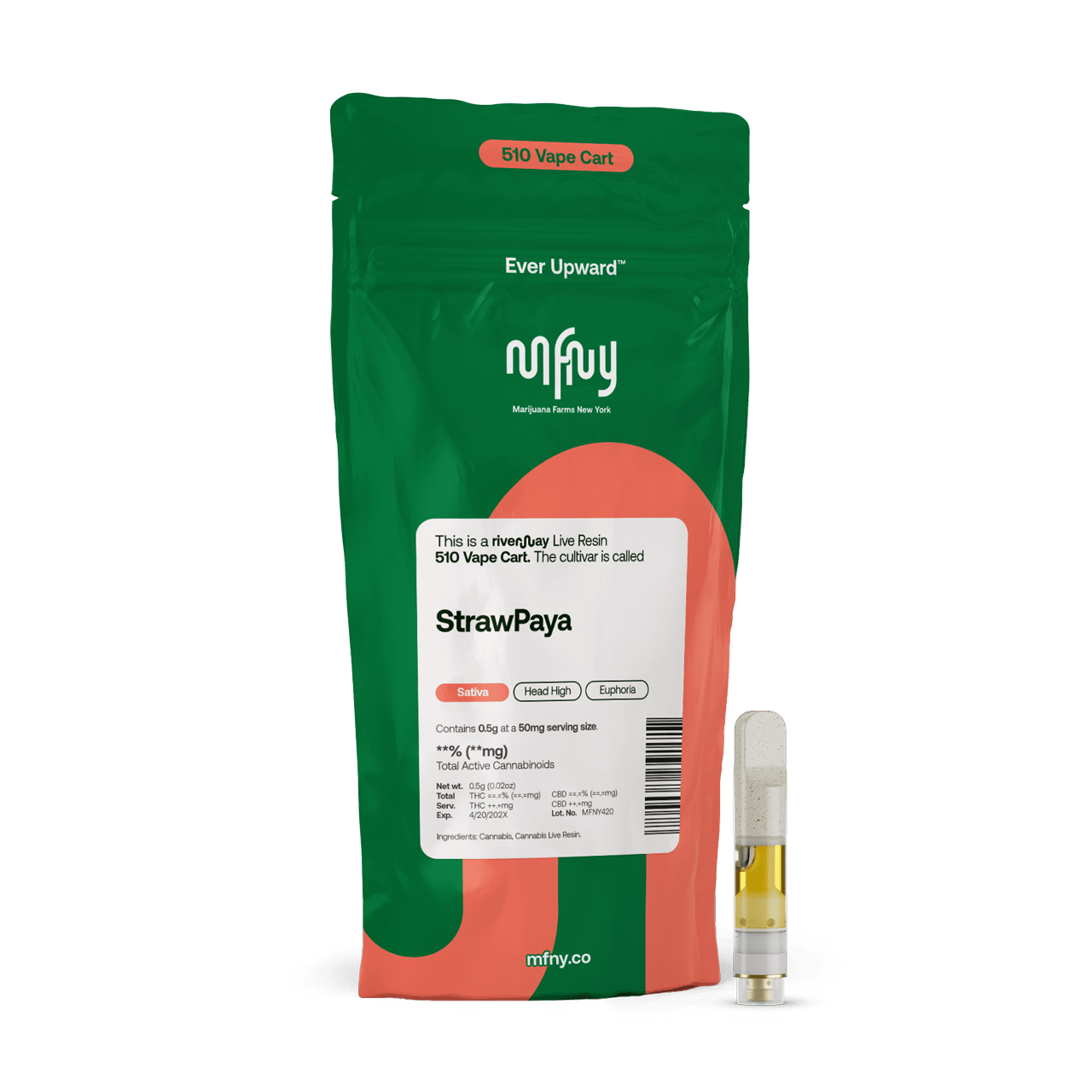 Product MFNY | Strawpaya | Live Resin | Cart | .5g