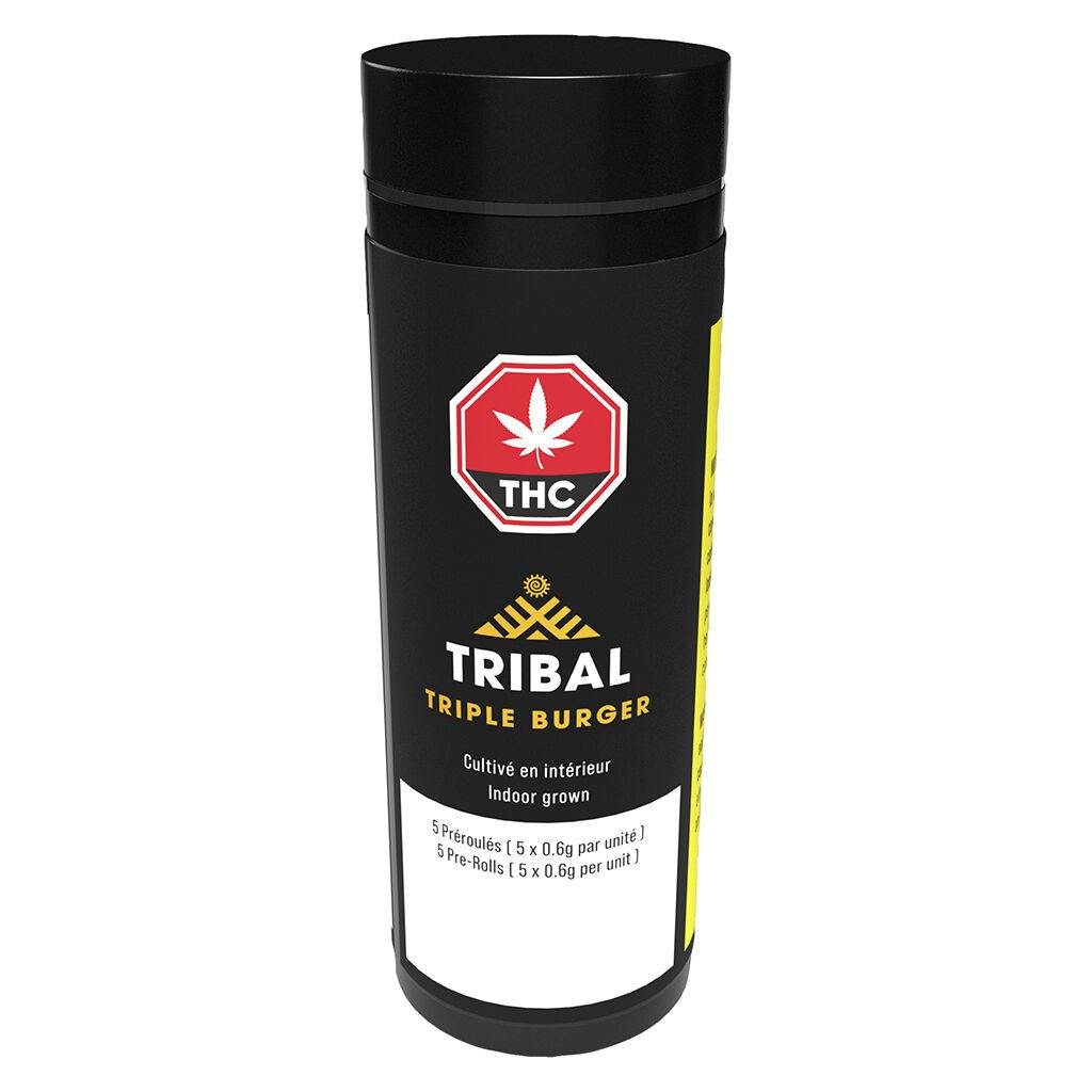 Tribal - triple burger pre-roll - 5x0. 6g