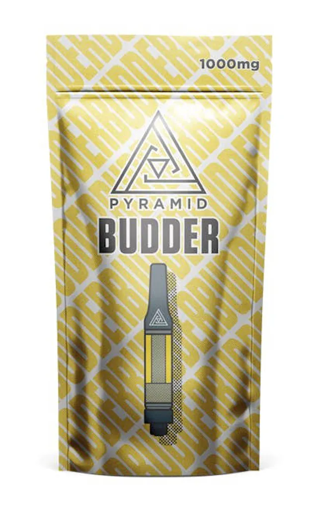Pyramid Budder Cartridge Green Crack 1g (sativa, cartridges)
