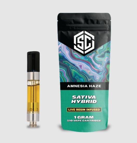 Product: Amnesia Haze | 510 Thread | Live Resin | The SC